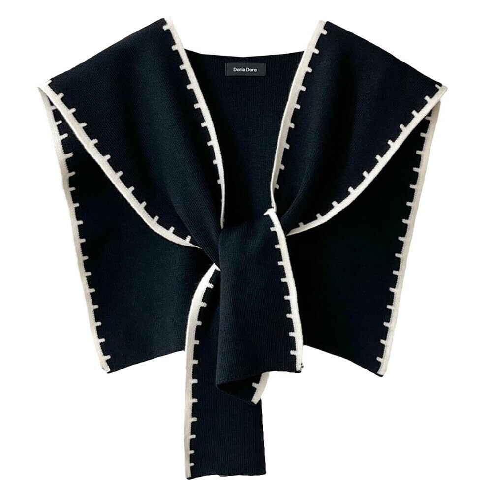 8478 Knitted Shawl Wraps For Women Chic Sweater Cardigan Cashmere Scarf